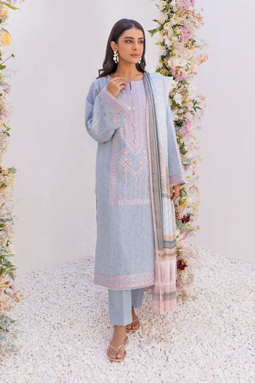 Zellbury Heather Blue  Eid Lawn 2022 Online Shopping